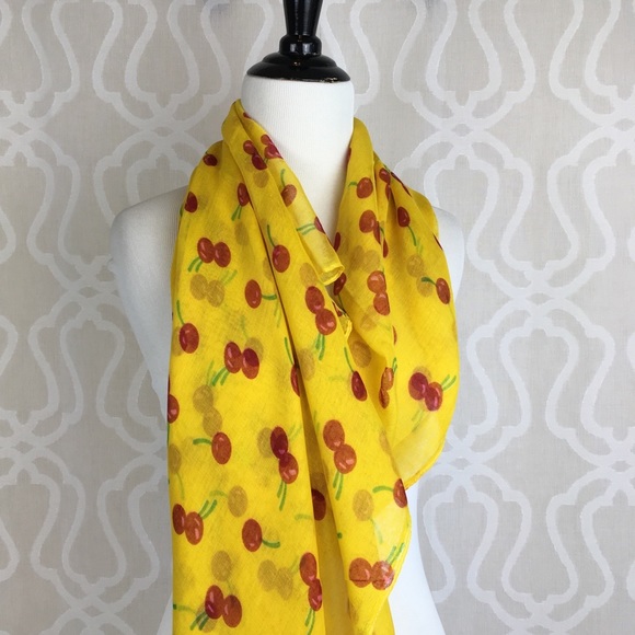 *Last ONE* Cherry Bomb Scarf - Picture 3 of 7